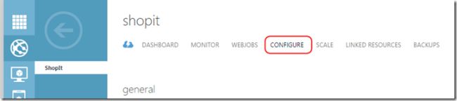 Azure Website Connection